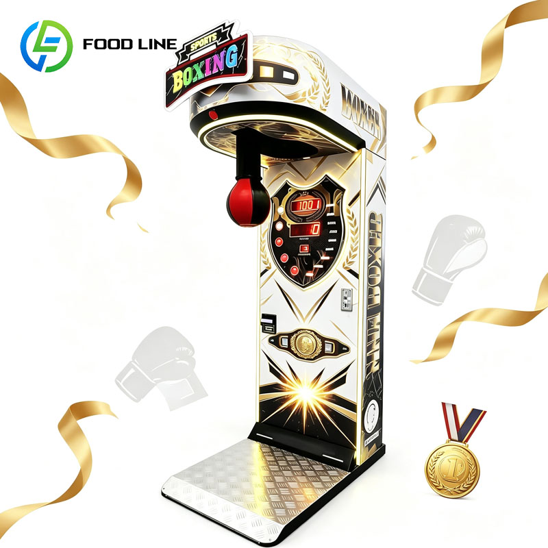 Boxing Machine Arcade - Boxer-Maschine Boxspielautomat Kraftmessgerät Boxsack für Einkaufszentren,