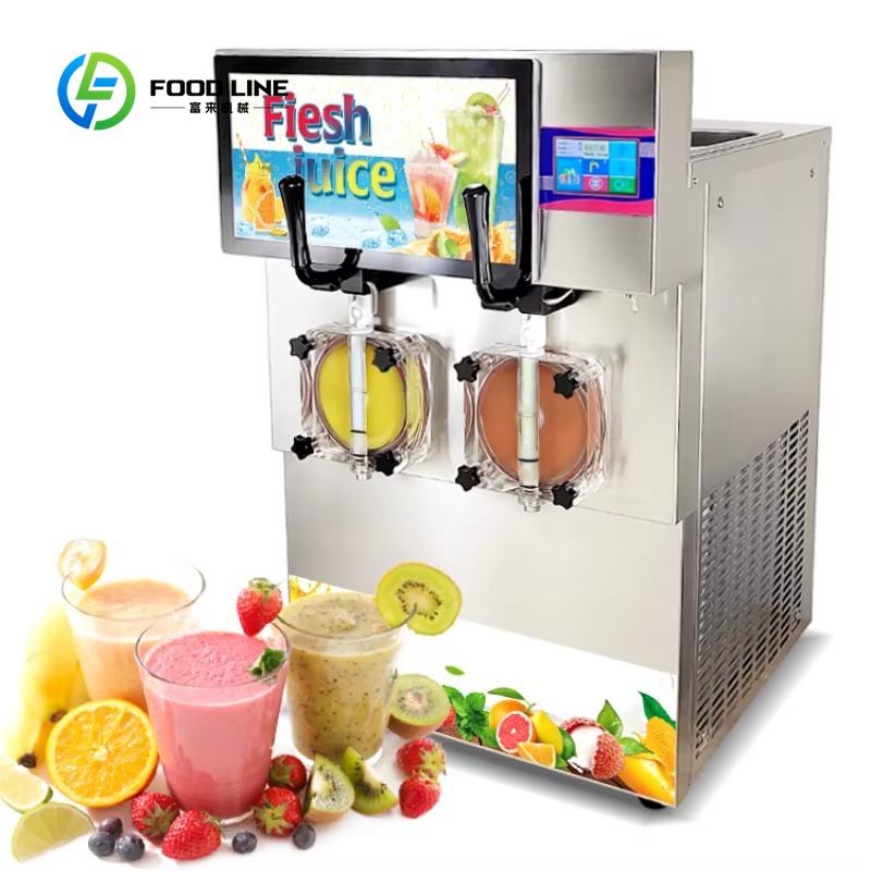 Slushie Machine Vending - Maßgeschneiderte Zertifizierte Kommerzielle Eis-Slushie-Maschine Multifunktionale Smoothie-Margarita