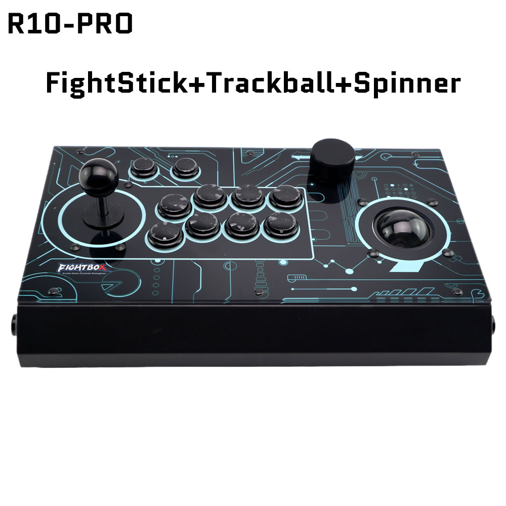 Trackball Controller Arcade - FightBox R10-PRO Arcade Fight Stick mit
