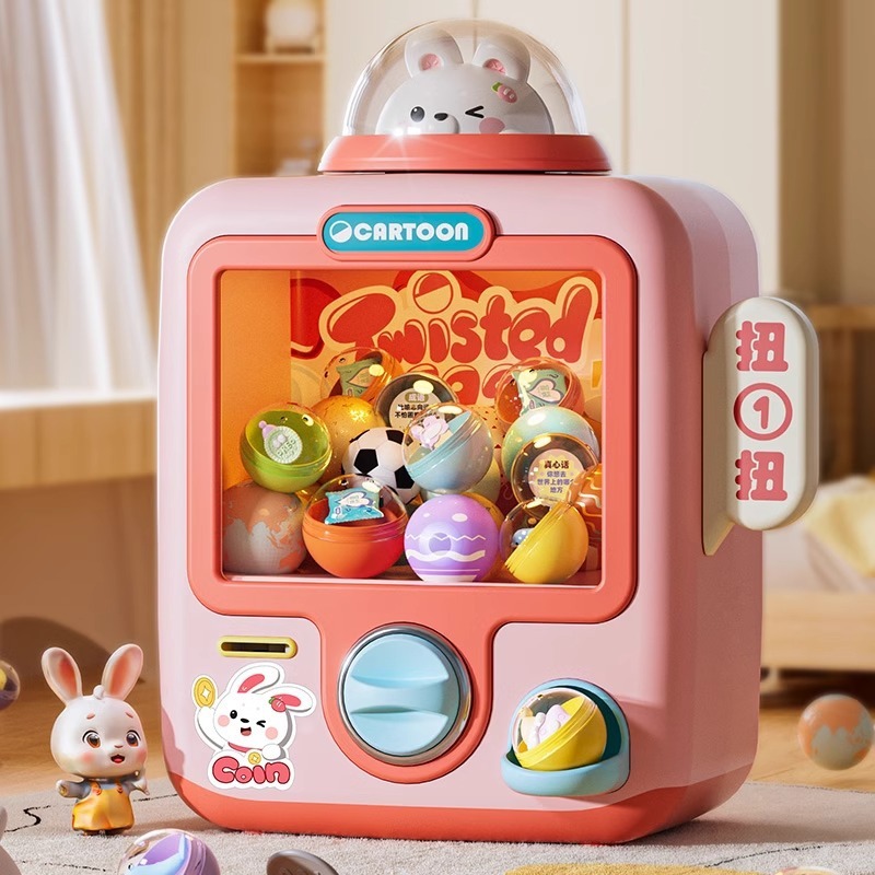 Vending Arcade Games - Elektronisches Dinosaurier-Arcade-Klauenmaschinenspiel, Mini-Verkaufsklauenmaschine für Kinder, Preisspender-Spiel,