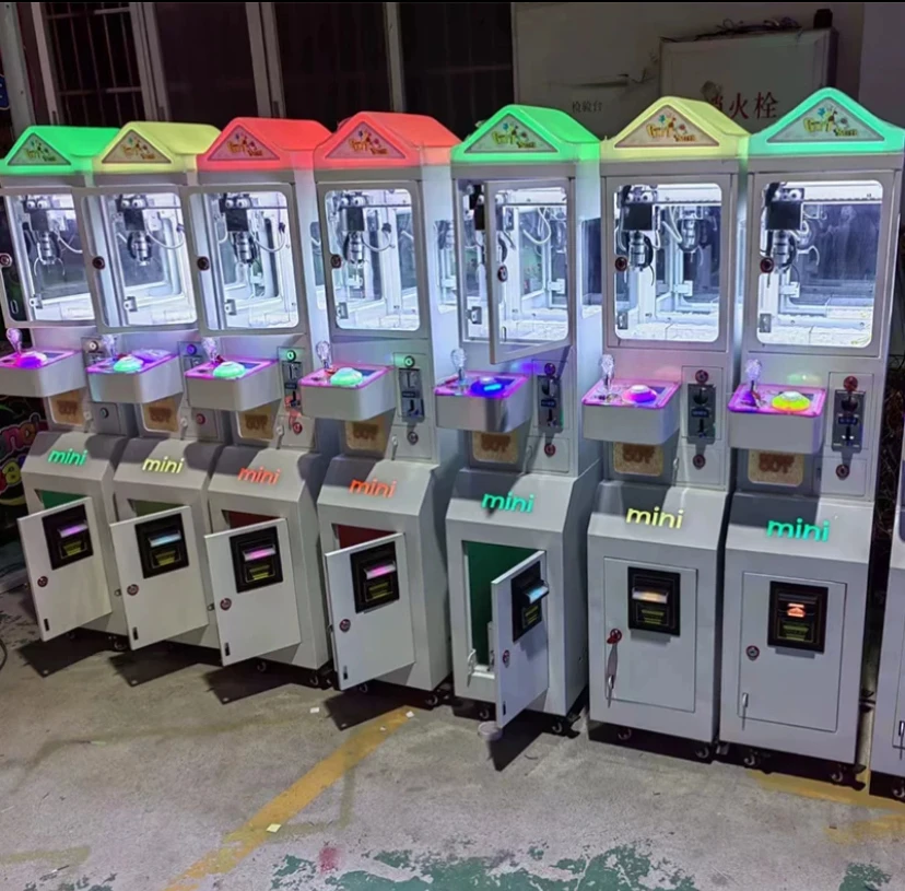 Arcade Toy Claw Vending Machine - Mini-Münzbetriebener Mega Kleiner Greifautomat für Spielhallen