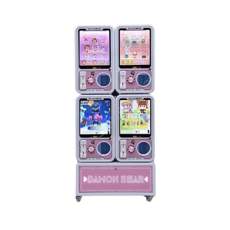 Arcade Toy Vending Machine - Mini-Gacha-Automat, Kapselspielzeugspender, Originalhersteller, Maßgefertigtes Twisted-Ball-Spiel, Arcade-Ausrüstung
