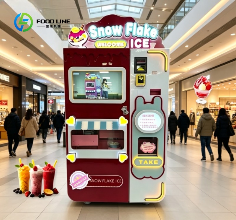 Slushie Machine Vending - Automatischer Slushie-Verkaufsautomat Smoothie-Maker Gewerbliche Ausrüstung für