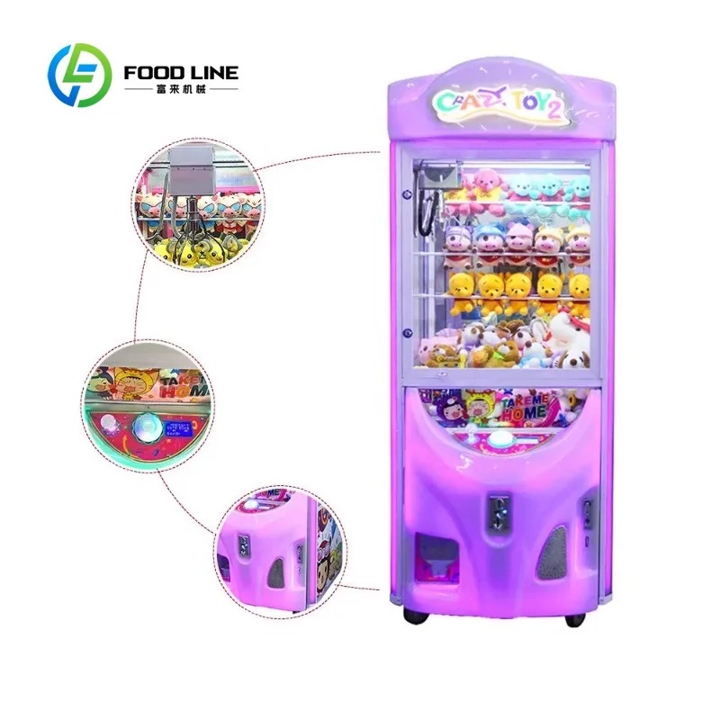 Arcade Toy Claw Vending Machine - Maßgefertigte Münzbetriebene Arcade-Greifautomaten mit Geldscheinannahme für