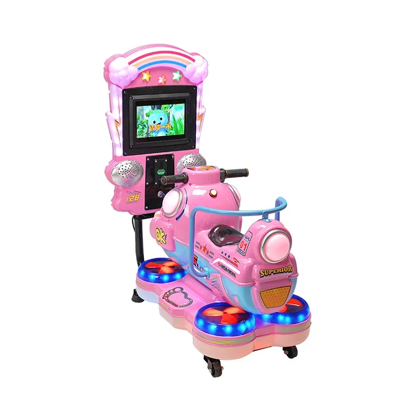 Coin Operated Kiddie Ride - 2024 MP5-Bildschirm, münzbetriebene Spiele für Kinder,