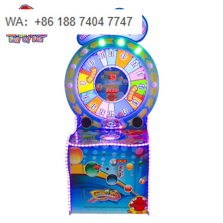 Ticket Redemption Machine - Münzbetriebener Ticket-Einlöse-Spielautomat zum Verkauf: Lotterie-Unterhaltungs-Glücksrad