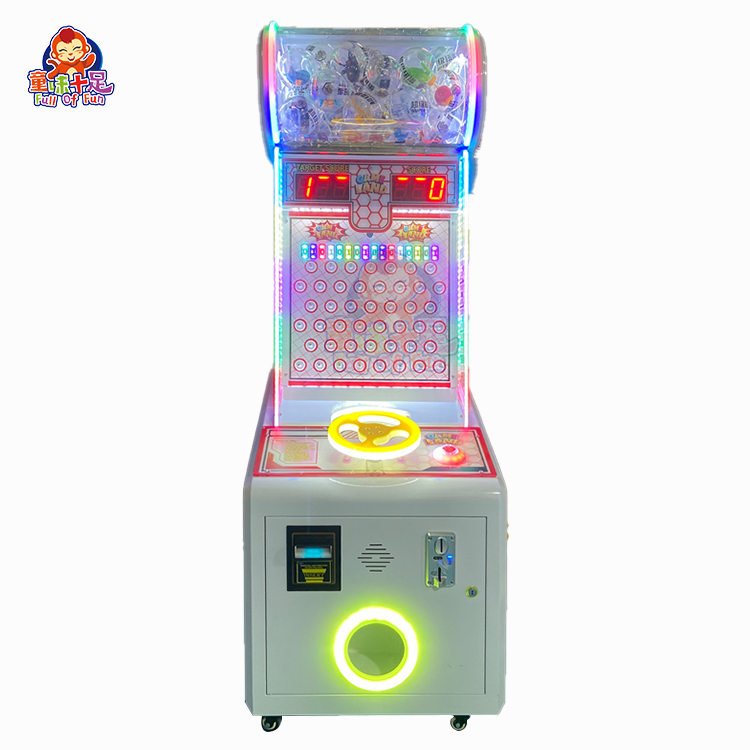 Ticket Redemption Machine - Münzbetriebener Kugelwurf-Spielautomat mit Ticketeinlösung für Kinder