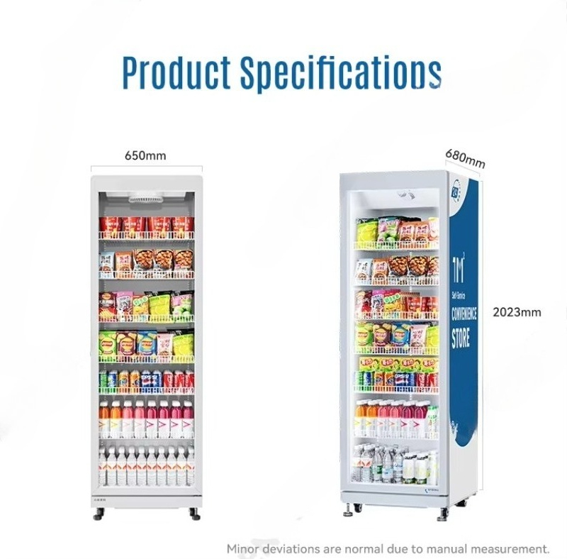 FOODLINE Maßgeschneiderter KI- – Open Vending Machine Bewertung und Preis