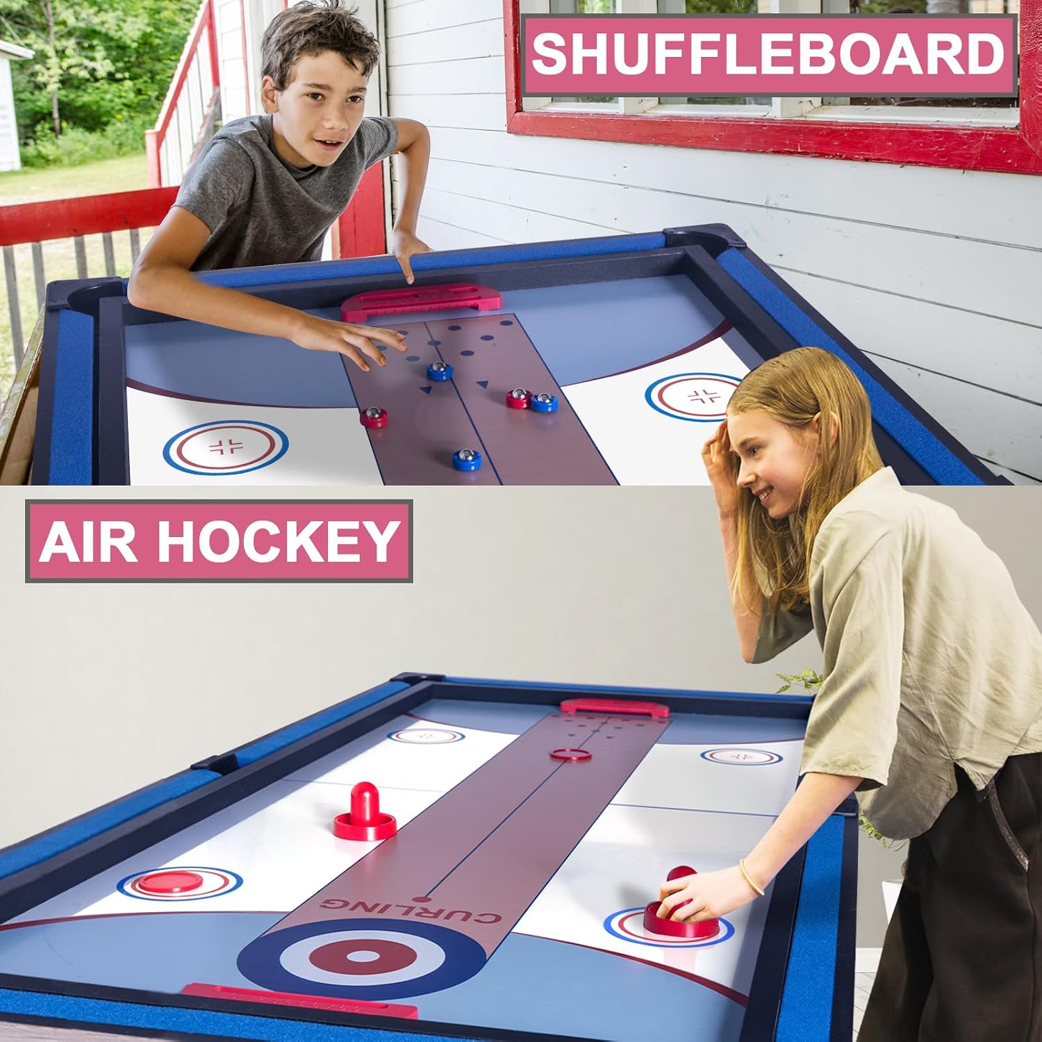 5-in-1 Multifunktions-Spieltis – Air Hockey Table Bewertung und Preis
