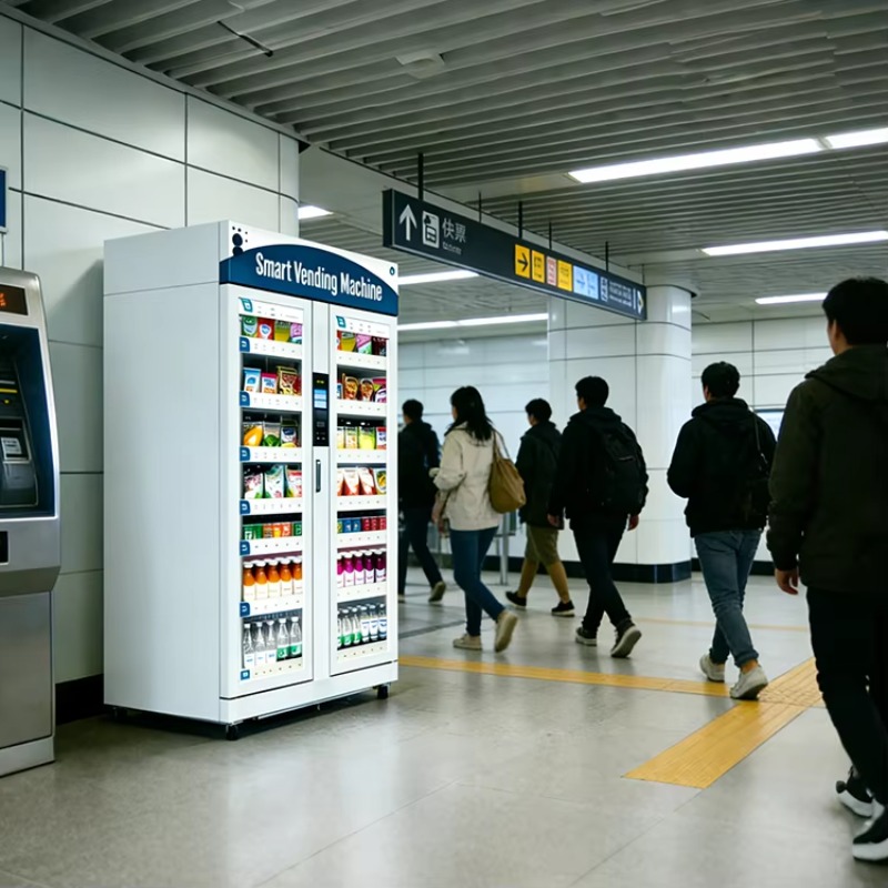 KI-Smart-Kühlschrank EU/US Bar – Open Vending Machine Bewertung und Preis