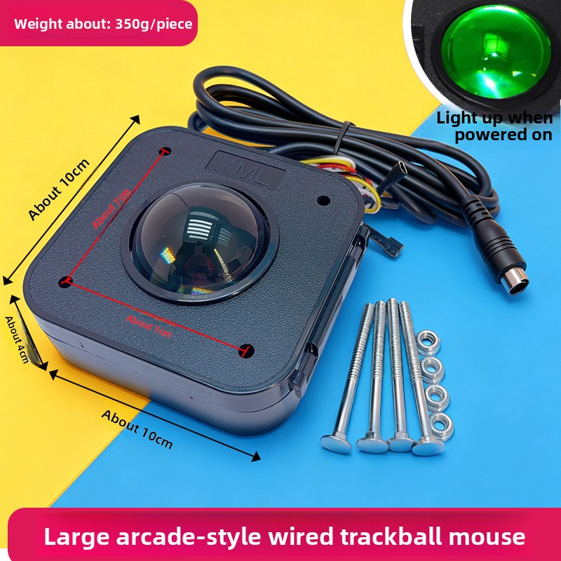 Arcade-Spielzubehör Trackball- – Trackball Controller Arcade Bewertung und Preis