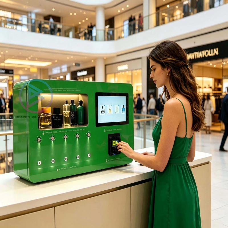 Wandmontierter Parfüm-Verkaufs – Open Vending Machine Bewertung und Preis