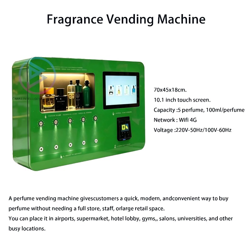 Wandmontierter Parfüm-Verkaufs – Open Vending Machine Bewertung und Preis